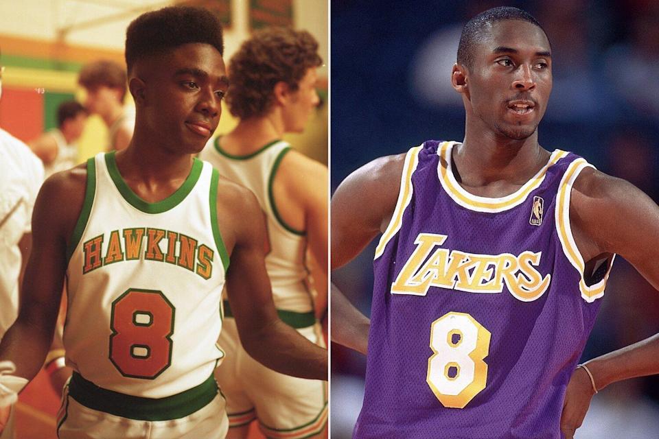 Stranger Things Star Caleb McLaughlin’s Onscreen Jersey Is a Tribute to Kobe Bryant