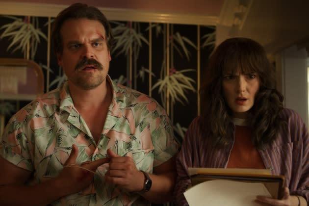 ‘Stranger Things’ Star David Harbour on Joyce and Hopper’s Future: ‘They Have a Very Complex Love for Each Other’