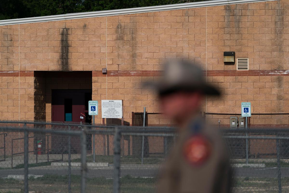 Texas police: Teacher closed propped-open door before attack