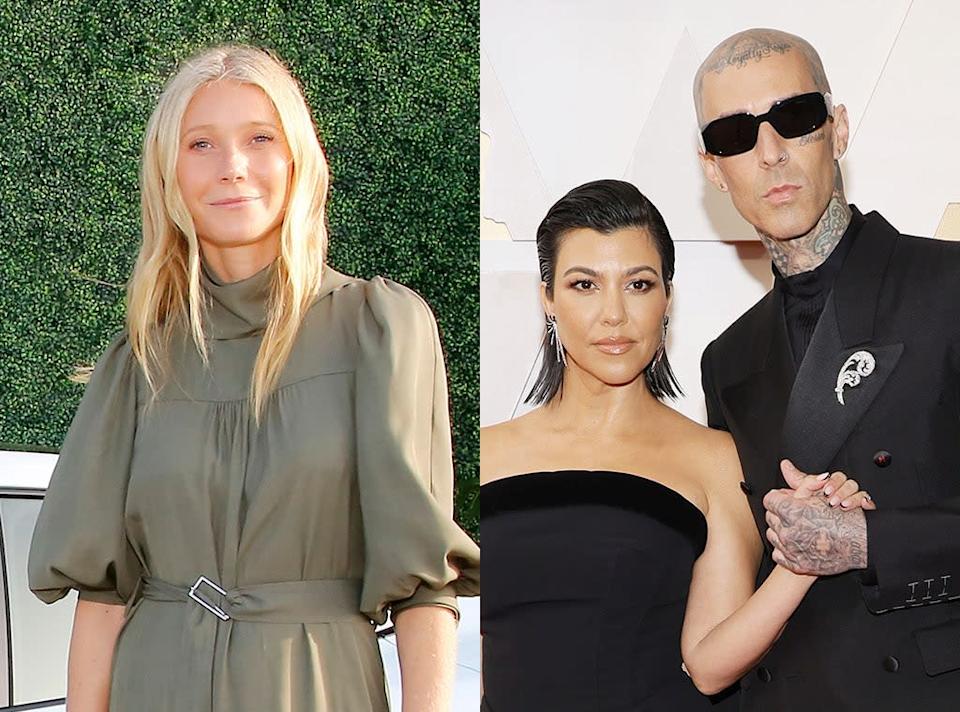 The Sweet Way Gwyneth Paltrow Shared Support For Kourtney Kardashian and Travis Barker