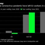 UK Loses EU Nationals in a Year of Brexit and Pandemic Shocks