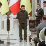 Ukraine morning briefing: Five developments as mine-sniffing dog receives medal from Volodymyr Zelensky