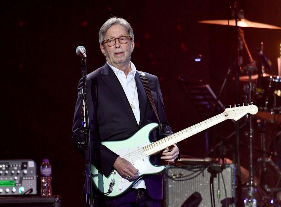 Vaccine skeptic Eric Clapton postpones shows after testing positive for COVID