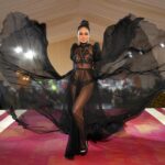 Vanessa Hudgens bares all in a see-through dress on the Met Gala carpet