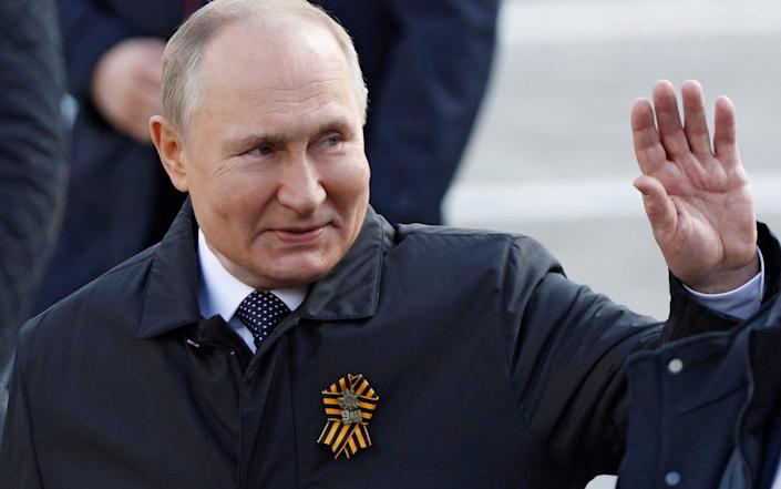 Vladimir Putin’s Victory Day speech live: ‘West was preparing to invade our land’