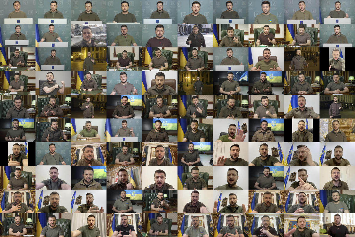 100 speeches in 100 days of war: Zelenskyy rallies Ukraine