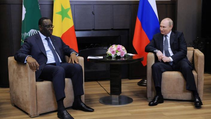 Africa is victim of Ukraine war, Macky Sall tells Vladimir Putin