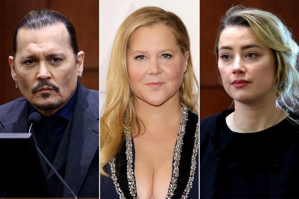 Amy Schumer ‘Didn’t Watch a Second of’ Johnny Depp Trial, Calls for ‘Ending Gun Violence’ Instead