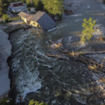 AP PHOTOS: Nature’s forces on display in Yellowstone flood