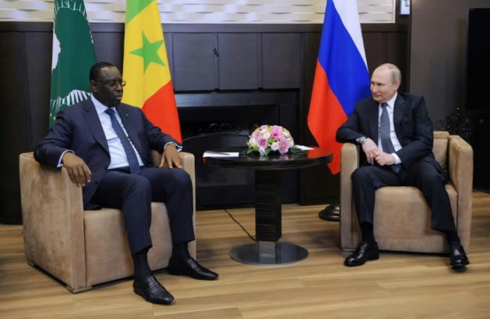 AU head tells Putin Africans ‘victims’ of Ukraine conflict