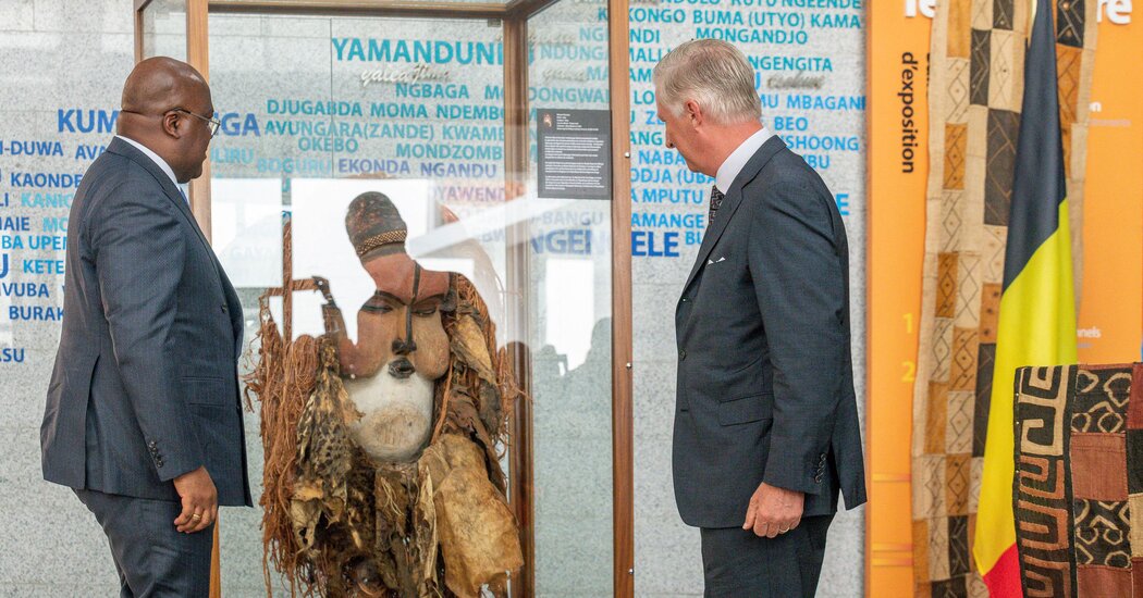 Belgian King Returns Mask to Congo in Landmark Visit