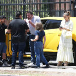 Ben Affleck’s 10-year-old son reverses pricey Lamborghini into parked BMW