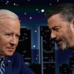 Biden and Kimmel talk gun control, Republican extremism