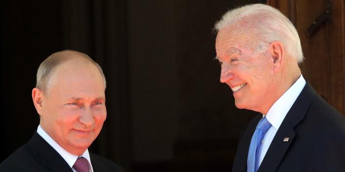 Biden said Putin’s goal of weakening NATO by invading Ukraine backfired spectacularly