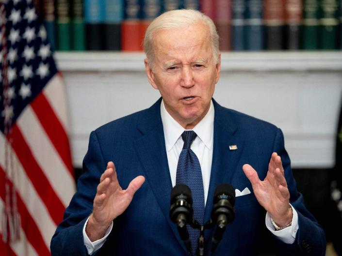 Biden says high gas prices will continue ‘as long as it takes’ to defeat Russia’s invasion of Ukraine