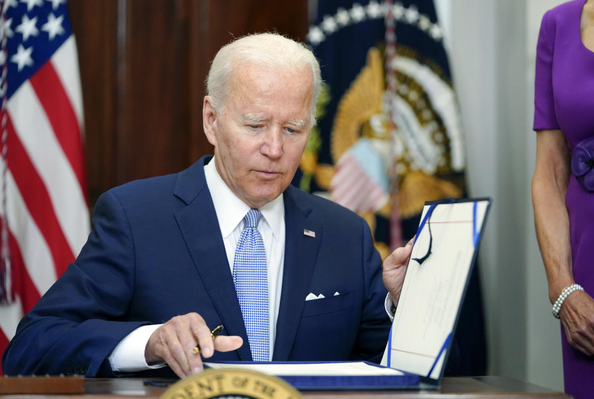 Biden signs landmark gun measure, says ‘lives will be saved’