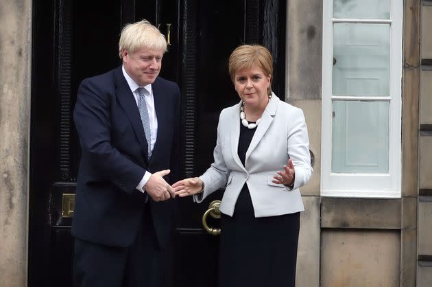 Boris Johnson Rejects Nicola Sturgeon’s Call For Second Scottish Independence Referendum