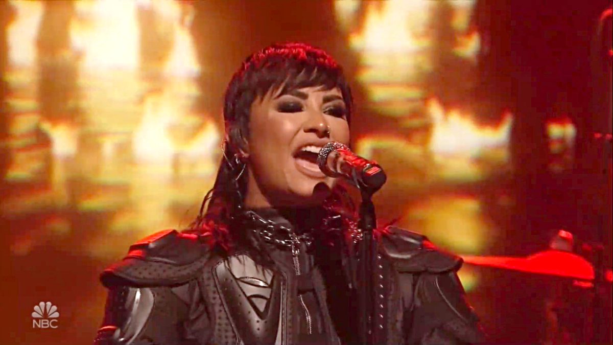 Demi Lovato performs brand new song ‘Skin of My Teeth’ for the first time ever