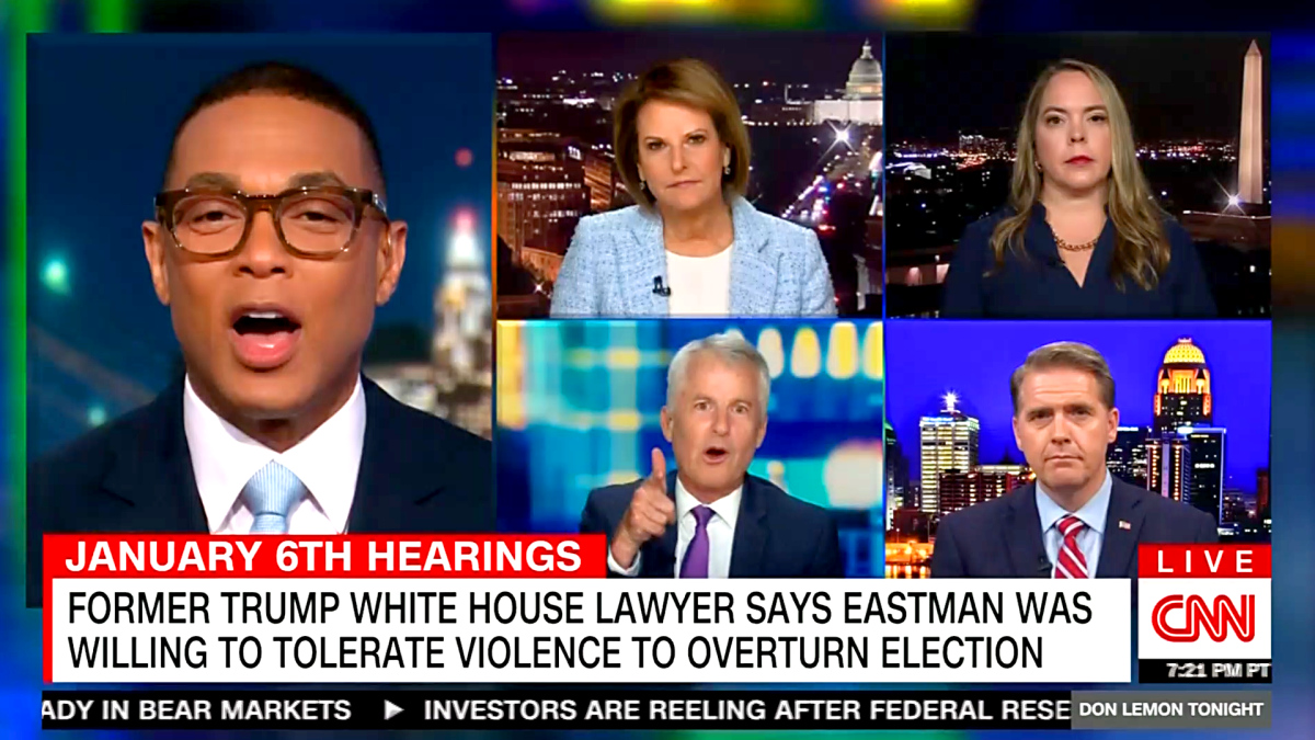 Don Lemon clashes with panelist over Trump’s knowledge of wrongdoing on January 6