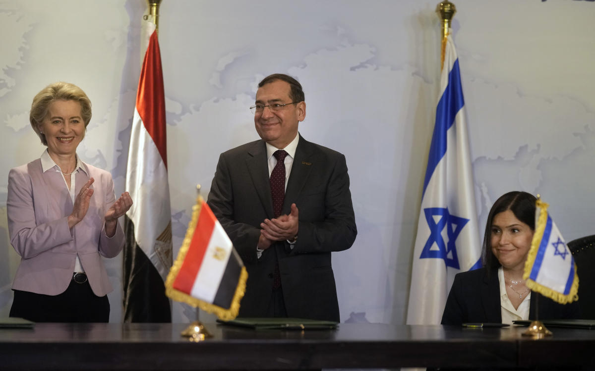 Egypt, Israel to boost gas supply to EU amid Ukraine war