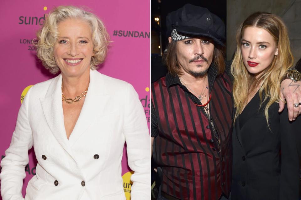 Emma Thompson Says the Me Too Movement ‘Will Not Be Derailed’ by Amber Heard and Johnny Depp Trial Verdict