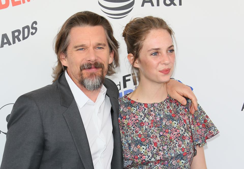 Ethan Hawke reacts to being called ‘the “Moon Knight” guy,’ talks daughter Maya’s breakout in ‘Stranger Things’