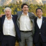 G7 leaders joke about stripping to outdo bare-chested Putin