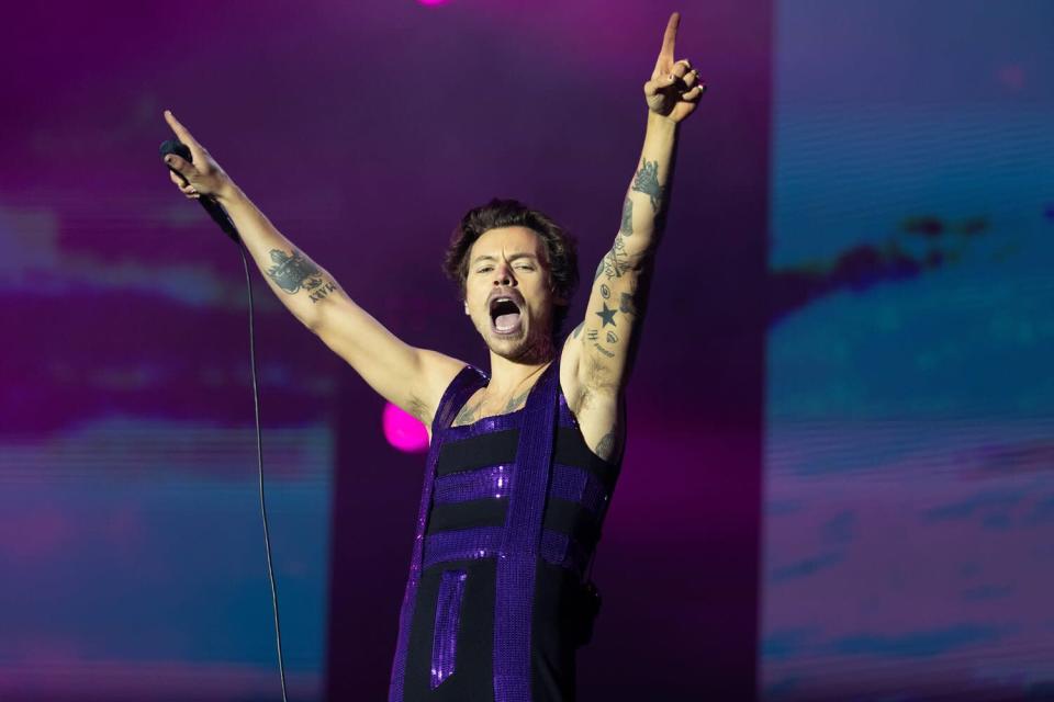 Harry Styles Helps Fan ‘Come Out’ at Concert in Joyful Moment: ‘You’re Officially Gay, My Boy!’