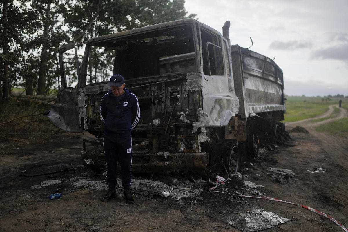 In Ukraine, mines take lives even after fighting moves on