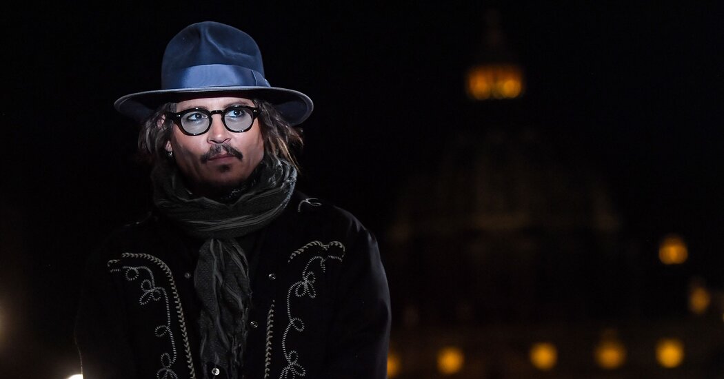 Johnny Depp Through the Looking Glass