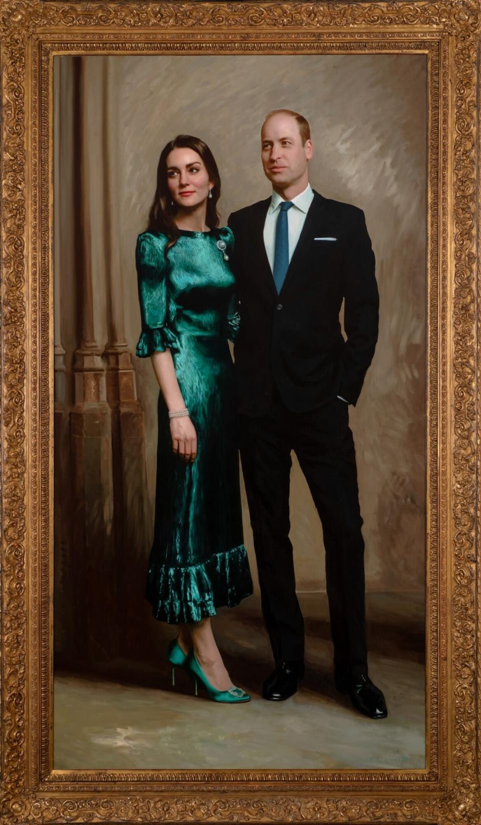 Kate Middleton and Prince William’s First Official Joint Portrait Unveiled!