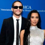 Kim Kardashian and Pete Davidson share stunning vacation photos, featuring his tattoos and her bikini