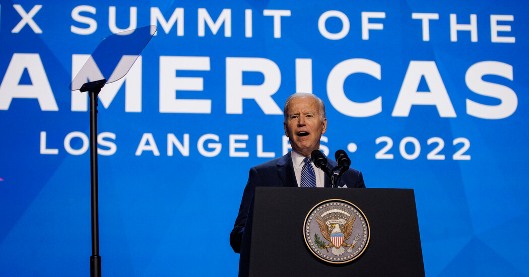 Live Updates: At Americas Summit, Biden Calls for Fighting Poverty, Promoting Regional Progress