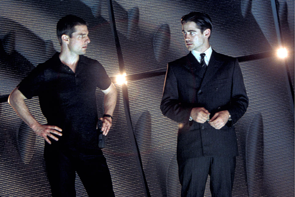 ‘Minority Report’ at 20: Colin Farrell on sharing a sardine sandwich with Spielberg, working with ‘competitive’ Tom Cruise