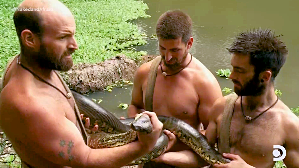 ‘Naked and Afraid XL’ contestants make shocking decision with 12-foot anaconda