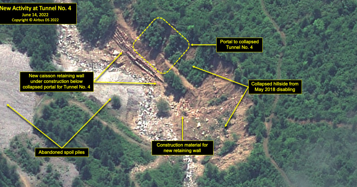 New satellite images may show North Korea is prepping for another nuclear test, report says