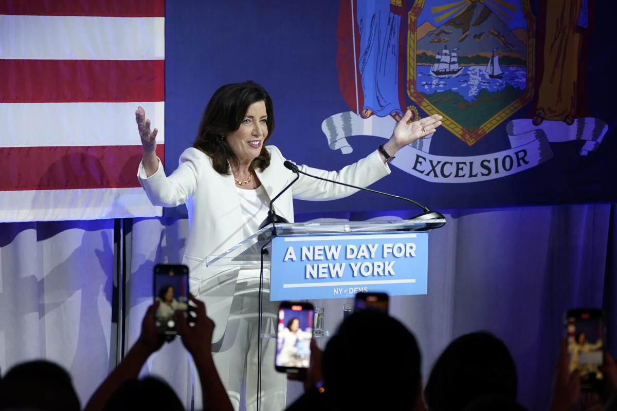 NY Democrats choose Hochul for governor; GOP picks Zeldin