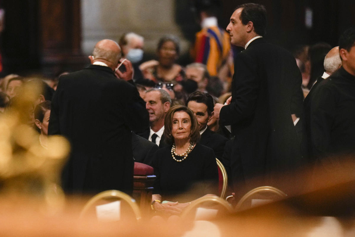 Pelosi receives Communion in Vatican amid abortion debate