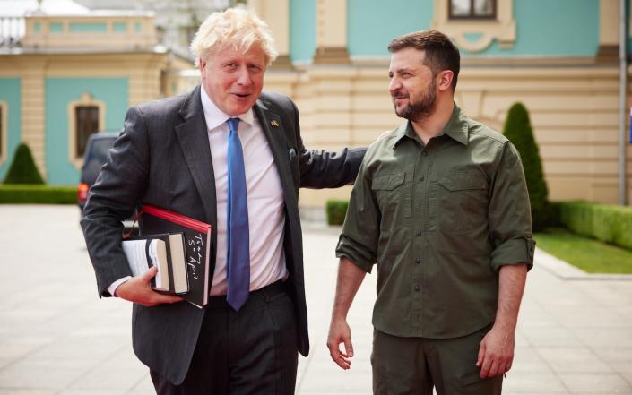 Politics latest news: Boris Johnson makes surprise visit to Kyiv