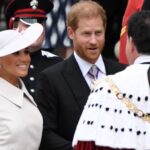 Prince Harry and Meghan Markle Both Cheered and Booed at Platinum Jubilee Service