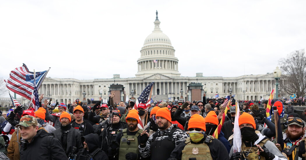 Proud Boys Charged With Sedition in Capitol Attack