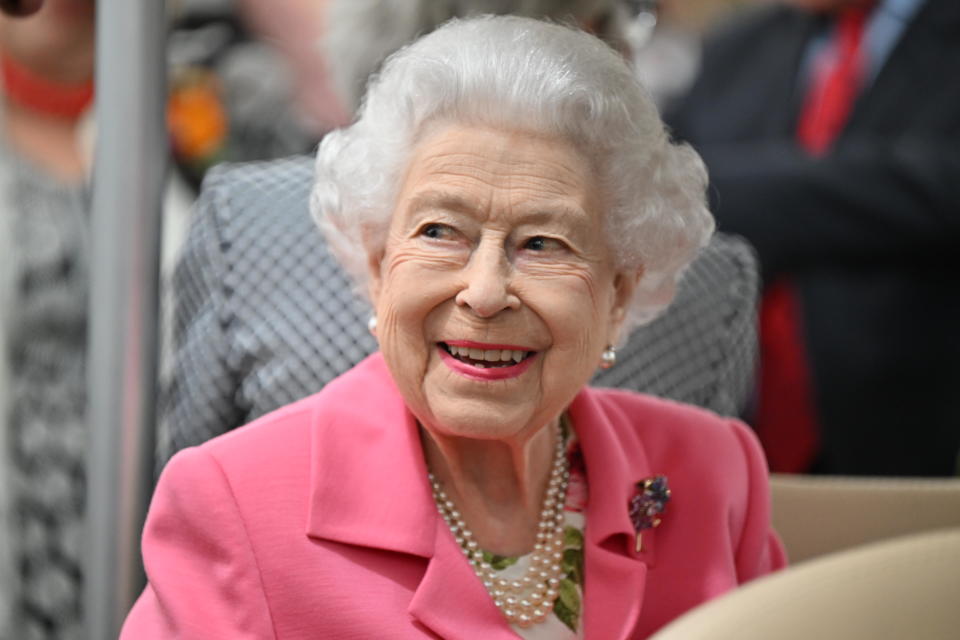 Queen Elizabeth II celebrates her Platinum Jubilee by having tea with Paddington