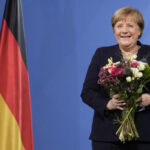 Report: Merkel slams war in Ukraine, hints at next role