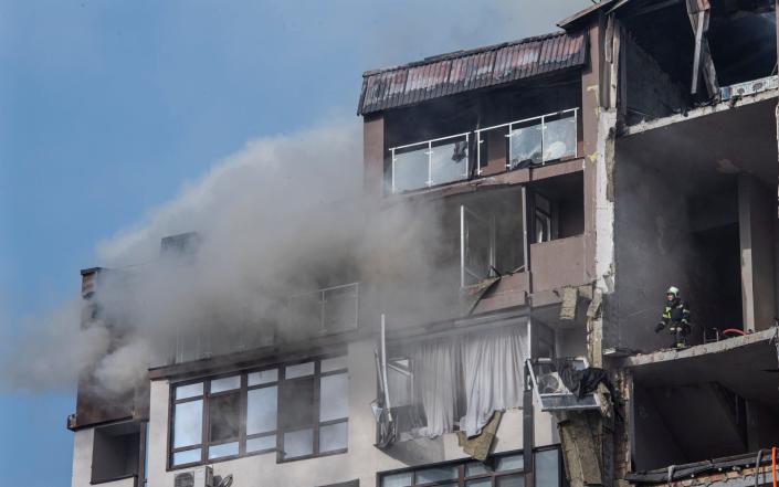 Russia-Ukraine latest news: Moscow attacks Ukraine capital Kyiv with strikes on two buildings