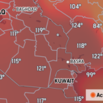 Scorching Middle East heat produces 126-degree temperature in Iran