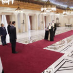 Syrian leader receives credentials from Bahrain ambassador