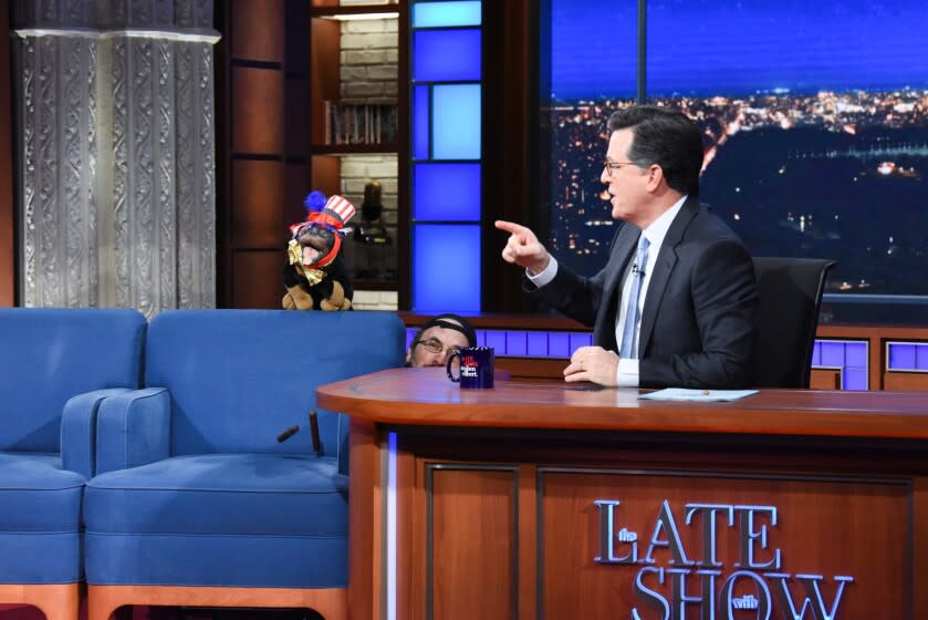 ‘The Late Show With Stephen Colbert’ staff detained at U.S. Capitol