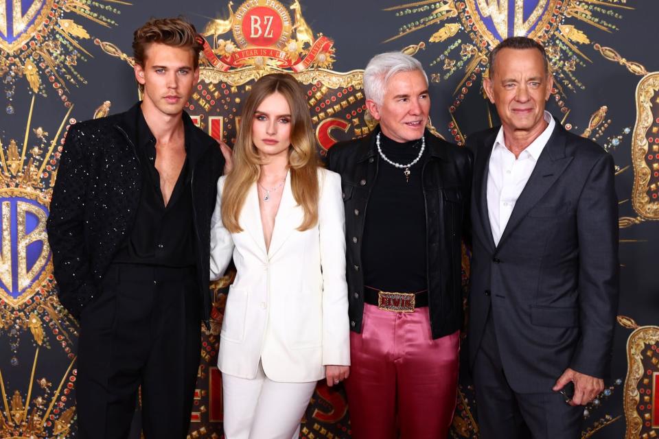 Tom Hanks, Austin Butler, and More Elvis Stars Attend the Australian Premiere of Baz Luhrmann’s Biopic