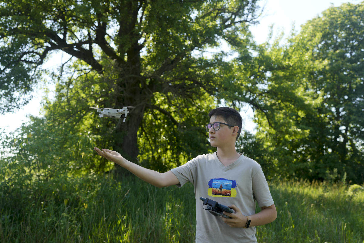 Ukraine’s teen drone hero “happy that we destroyed someone”