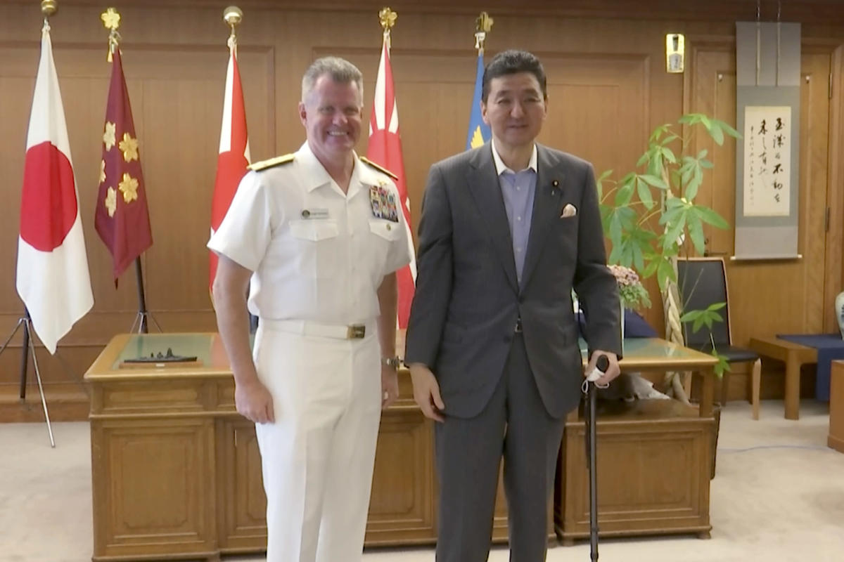 US Pacific admiral: Ties with Japan key to regional security